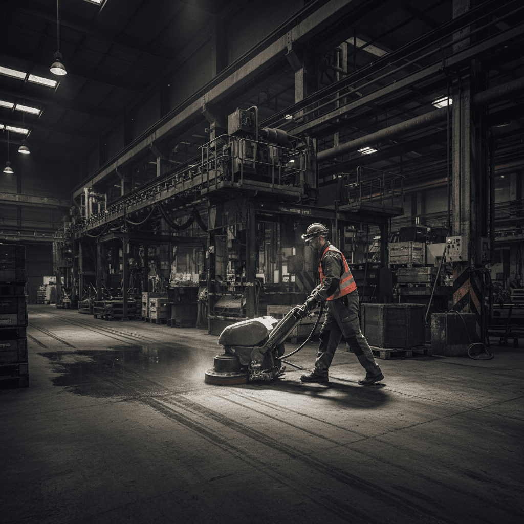 Industrial facility cleaning